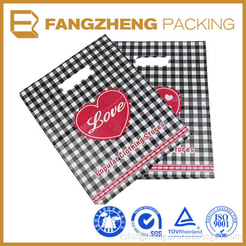 printed ldpe bags/Shopping Industrial Use accept custom order die cut plastic bag
